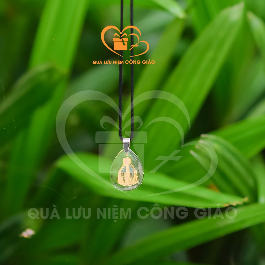 Vòng cổ in hình Đức Mẹ, Chúa Giê-su, dây chuyền in hình Công Giáo