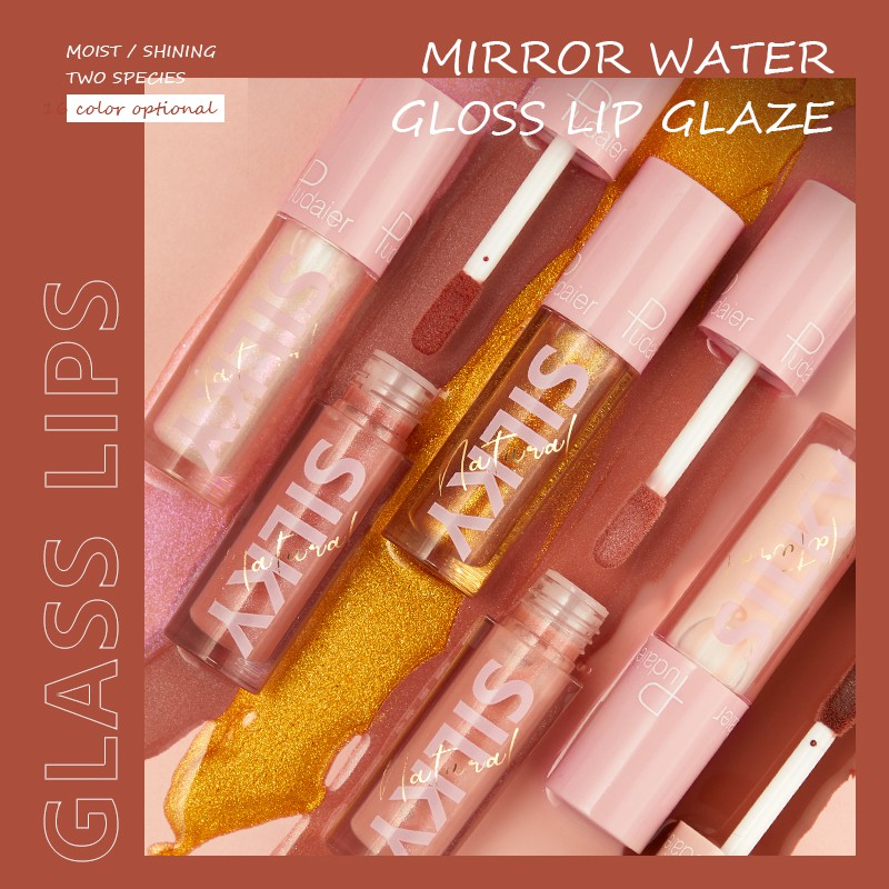 (Hàng Mới Về) Son Bóng Dạng Lỏng Siêu Mịn Dưỡng Ẩm Pudaier | BigBuy360 - bigbuy360.vn