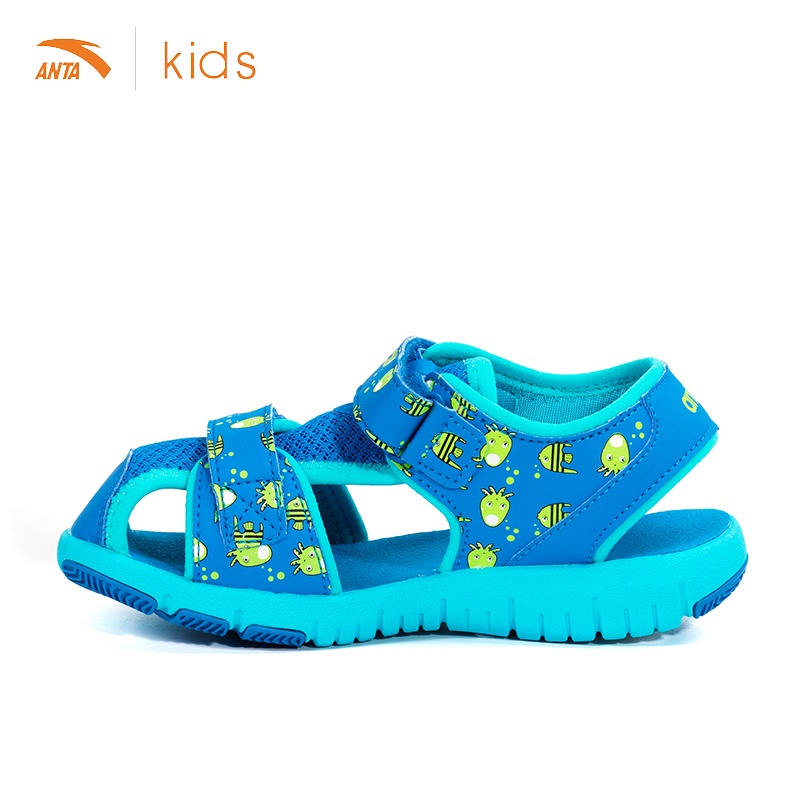 Giày sandals bé gái Anta Kids đế Eva siêu nhẹ , quai dán Velrco tiện lợi W32726981-2