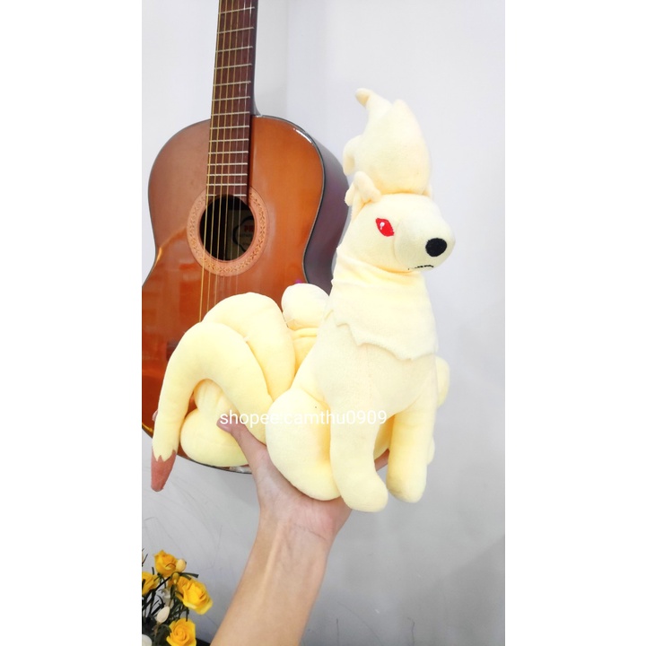 Gấu bông Pokemon cáo 9 đuôi tiến hóa