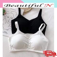 Áo bra 3 dây cotton có đệm ngực, áo lót nữ không gọng