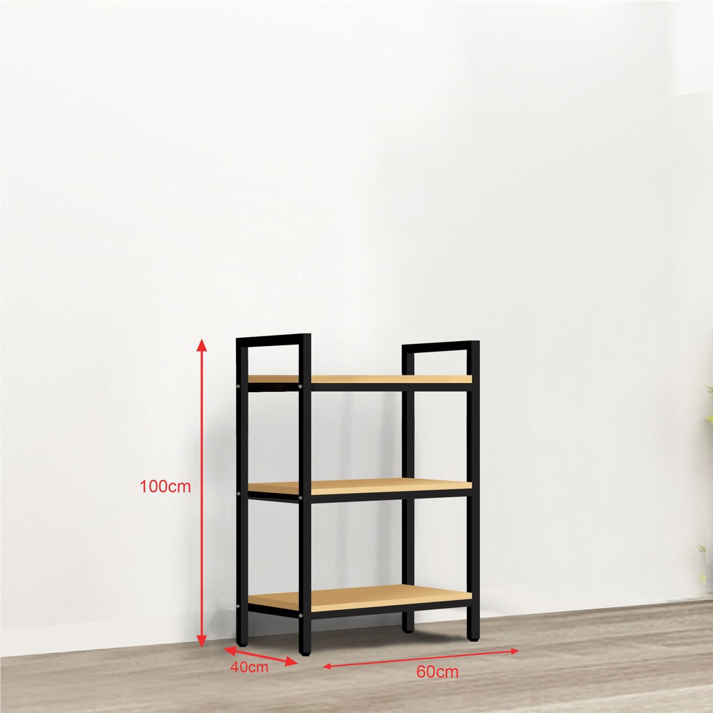 Kệ lò vi sóng, kệ bếp đa năng 4 tầng mặt gỗ chân sắt tĩnh điện siêu bền - BH 3 năm - ND010 | BigBuy360 - bigbuy360.vn