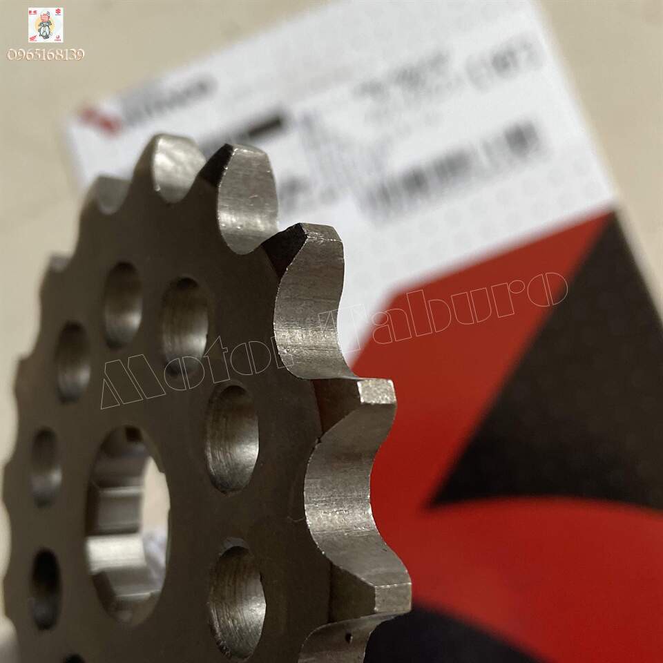 Nhông trước Kitaco 7 ly, 16 răng cho Kawasaki Z125, KSR110