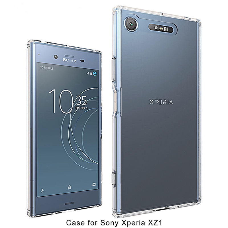 Ốp lưng trong suốt thích hợp cho điện thoại Sony Xperia Xz1 Xz1 Compact 5.2 "Xz1 4.6" Xz1
