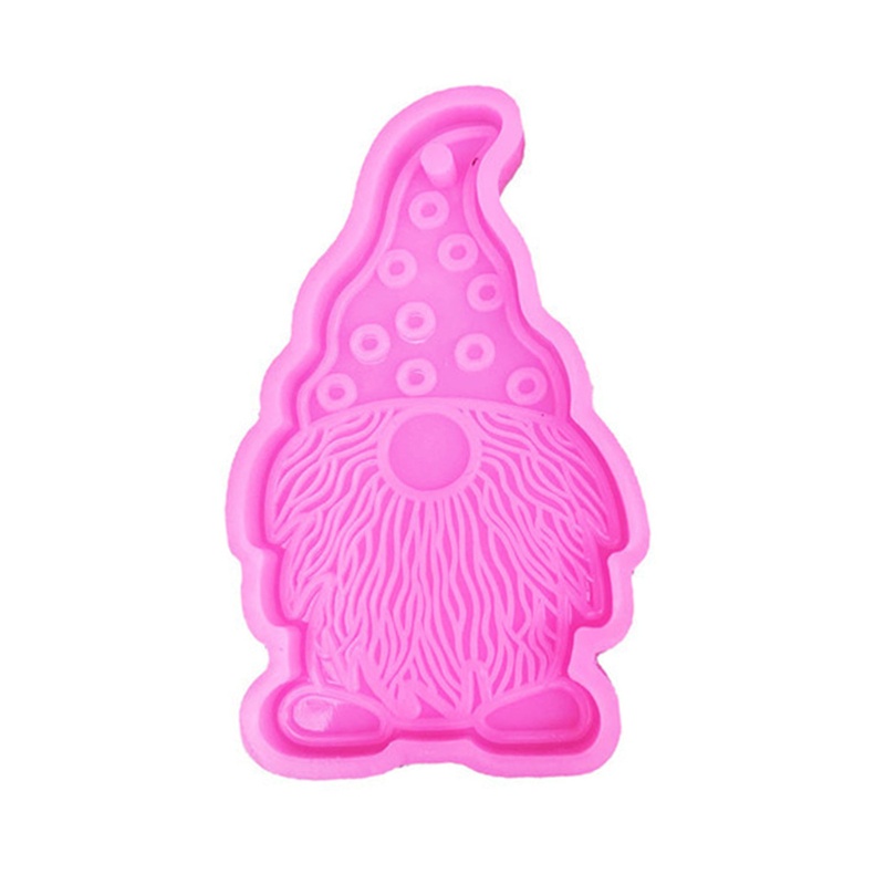 Khuôn Silicone Làm Móc Khóa Hình Ông Già Noel