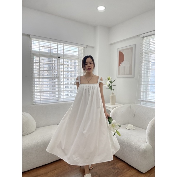 KT66 - ĐẦM SUÔNG BA MÀU (Ảnh thật)