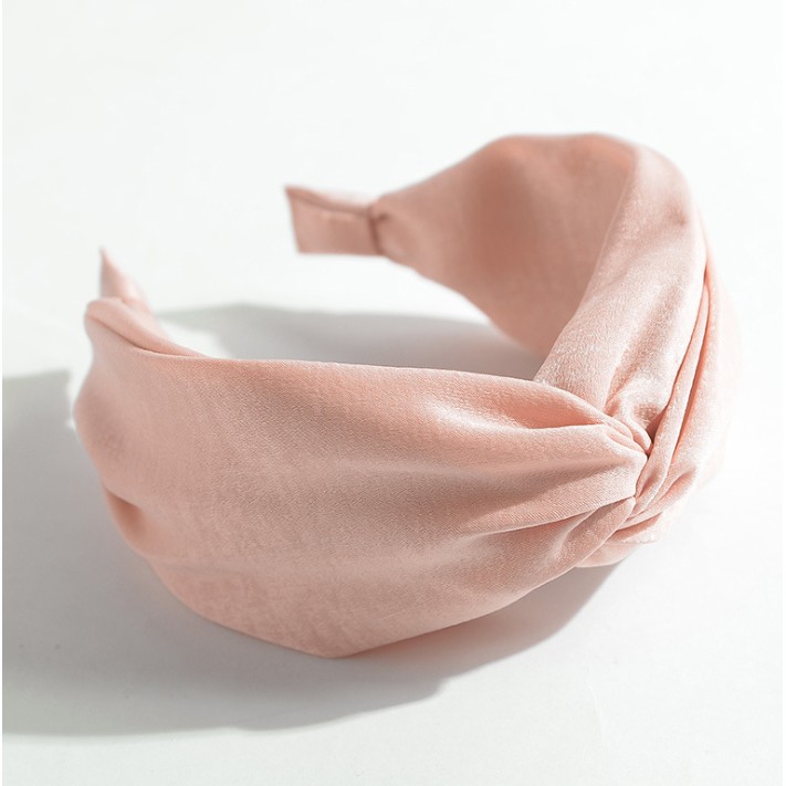 Bờm tóc bản to 1 mầu vải cao cấp hàng loại 1 mẫu siêu Hot có chọn mầu BN46