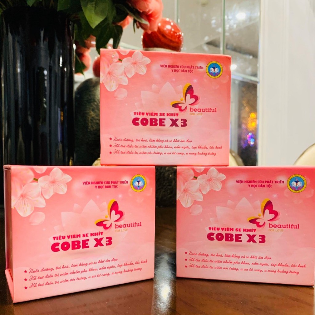 [Viện Nghiên Cứu Y Dược Dân Tộc]- Vệ Sinh Phụ Nữ COBEX3 - Khỏi Hẳn Sau Nửa Liệu Trình