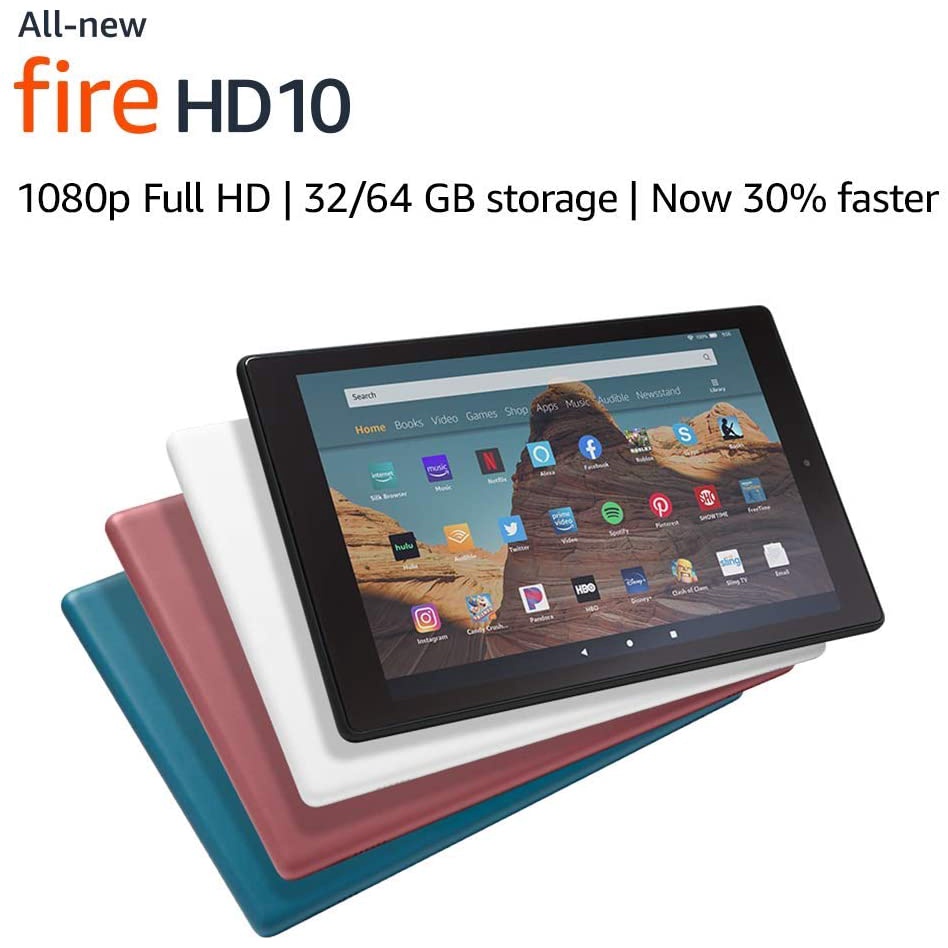 Máy tính bảng Kindle Fire HD 10 / HD 10 Plus thế hệ 9th và 11th mới nhất