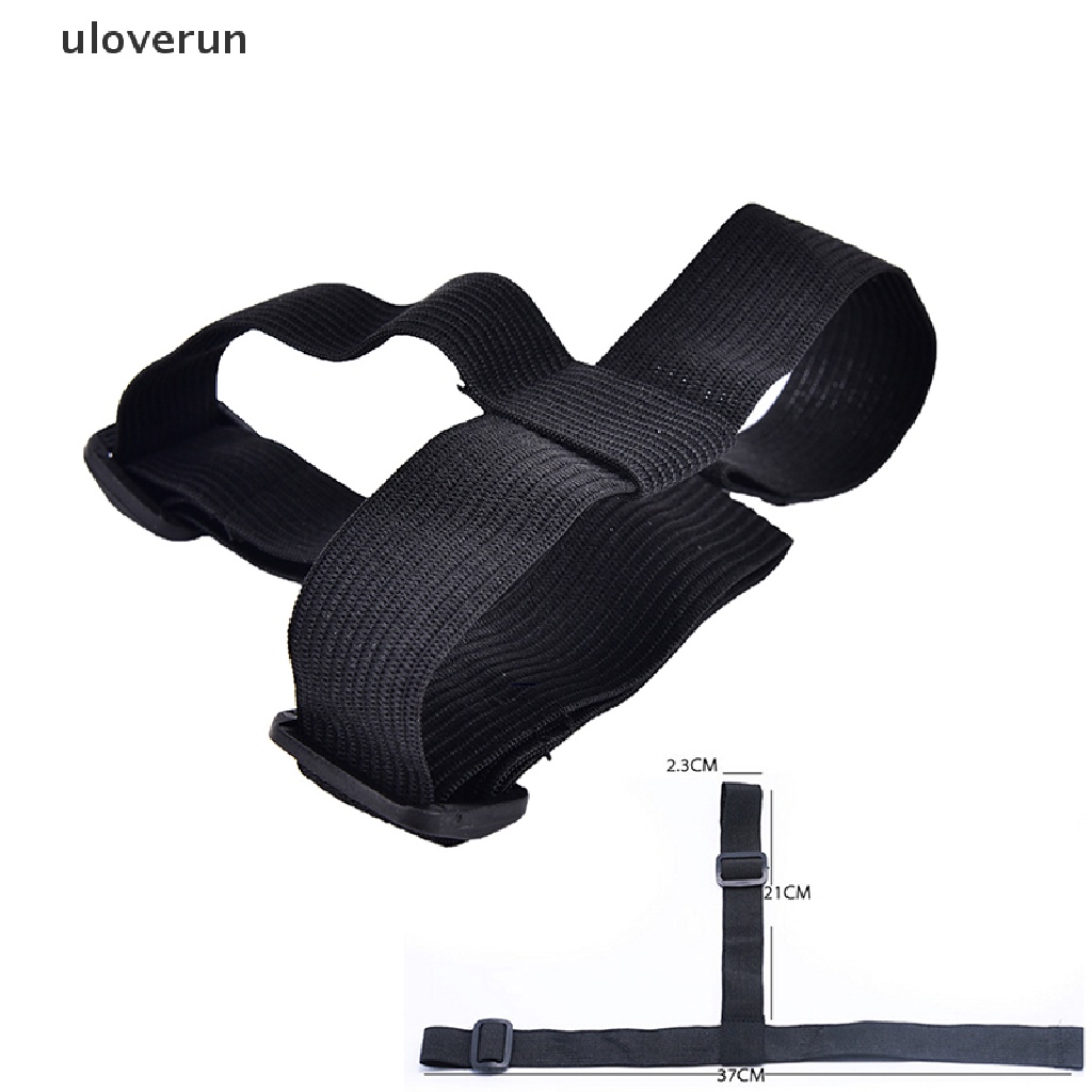 Uloverun Dây Đeo Đầu Co Giãn Điều Chỉnh Được Cho Đèn Pin