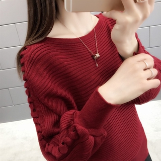 Áo Len Tay Cánh Dơi Thời Trang Hàn Quốc 2020 Cho Nữ