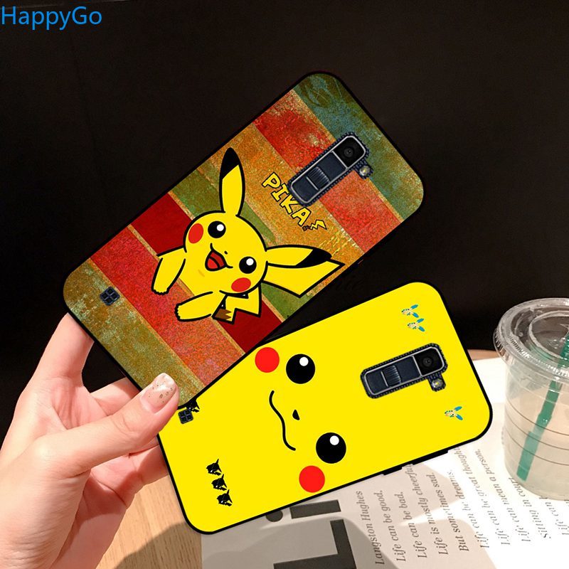 Ốp Lưng Silicone In Hình Pikachu-6 Cho Lg K10 K8 K4 2016 2017 G7 Thinq For Google Pixel 2 3 Xl