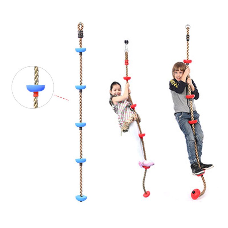 Sun Jungle Bộ Dây Thừng Leo Trèo Kèm Đĩa Và Đĩa Ngồi Tập Thể Dục Thể Dục / Sân Vườn Ngoài Trời Cho Trẻ