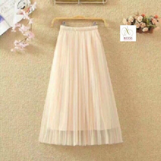 Chân váy công chúa lưới voan maxi 3 lớp hàng Quảng Châu - chân váy tutu