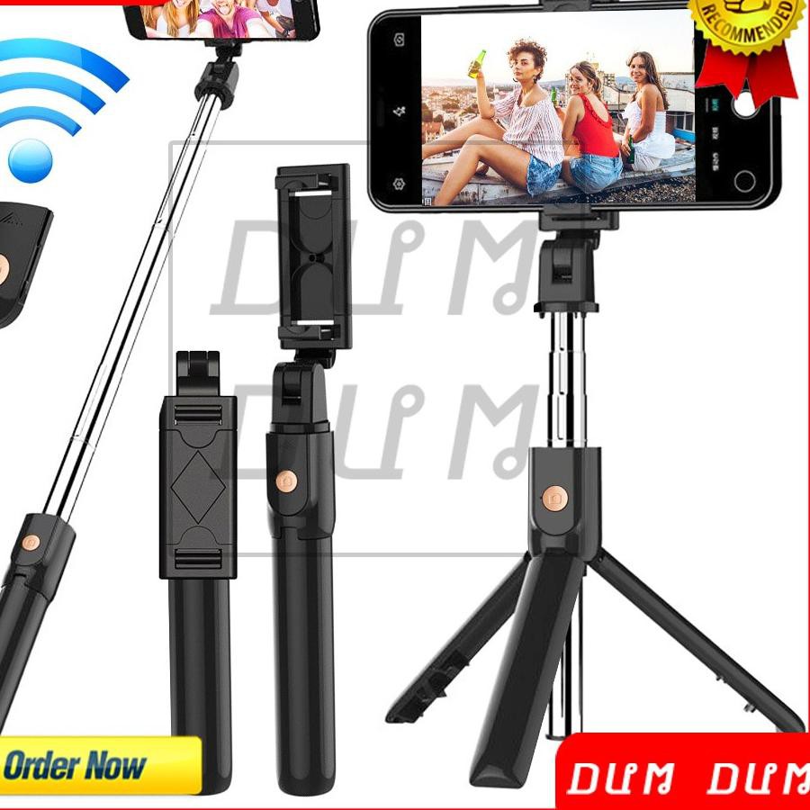 Gậy Chụp Ảnh Tự Sướng K07 2 Trong 1 Kết Nối Bluetooth 4329 | BigBuy360 - bigbuy360.vn