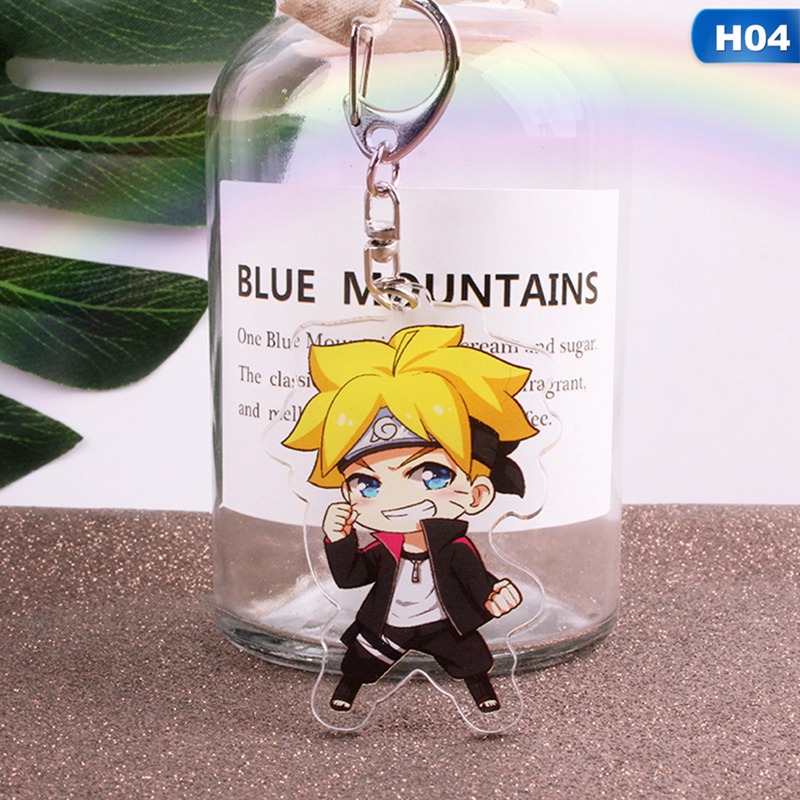 flowersqueen Móc khóa trang trí hình Naruto 16 kiểu