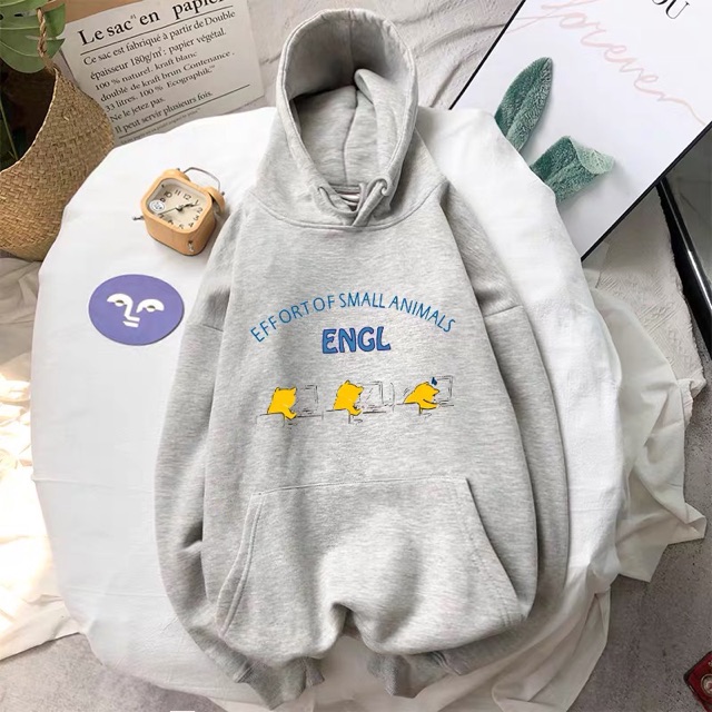 Áo hoodie ENGL chữ ngực HARI1119
