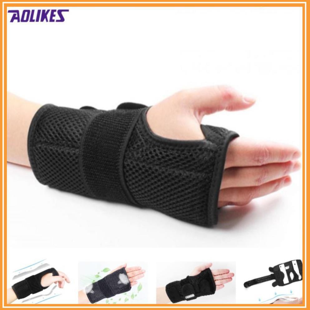 Băng quấn bảo vệ cổ tay, Đai quấn định hình cố định cổ tay AOLIKES HS 1672 chính hãng