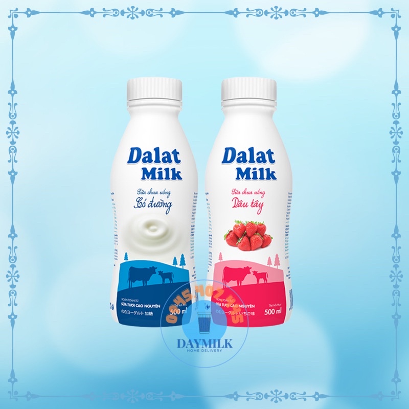 - Sữa chua uống Dalat Milk