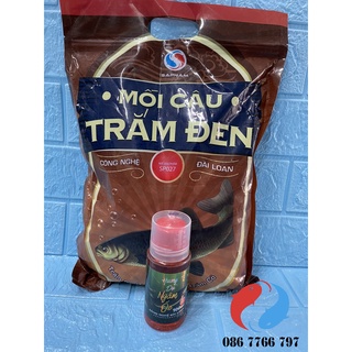 Combo Mồi Câu Trắm Đen SaPham Fishing vị thơm, Hạt câu trắm đen thơm - KhoaHuyen Fishing