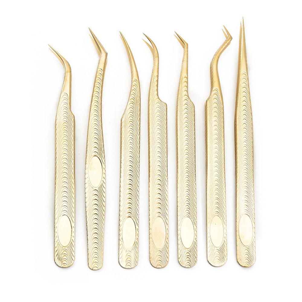 USNOW Nhíp Gắp Lông Mi / Lông Mày Thẳng Bằng Thép Không Gỉ Bền Bỉ Chất Lượng Cao