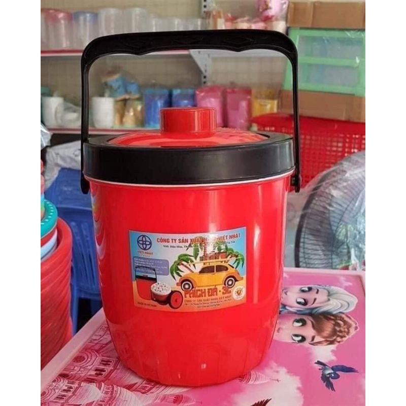 [GÍA HỦY DIỆT] Phích đá, Phích giữ nhiệt 3L - 15L Dạng Tròn Nhựa Việt Nhật Siêu Bền Đẹp