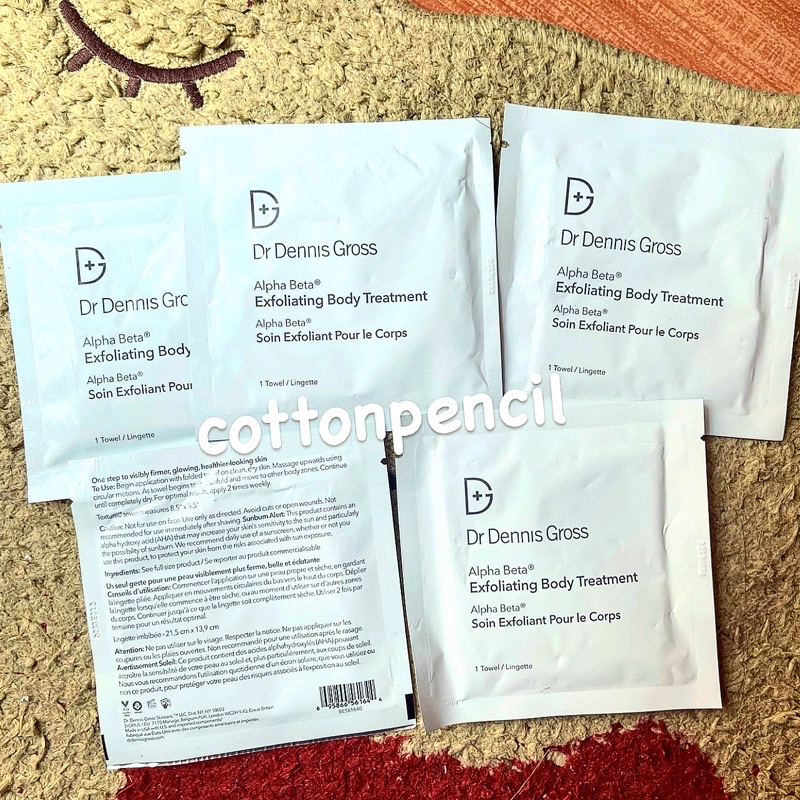 Tẩy tế bào chết body Dr Dennis Gross Alpha Beta Exfoliating Body Treatment