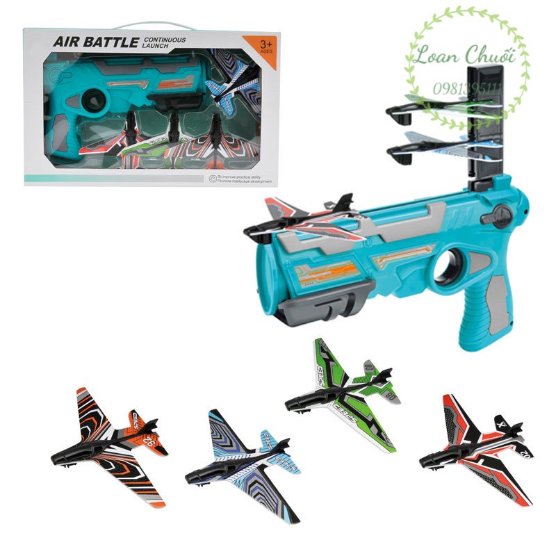 Đồ chơi Súng bắn Máy Bay Air Battle Trẻ em