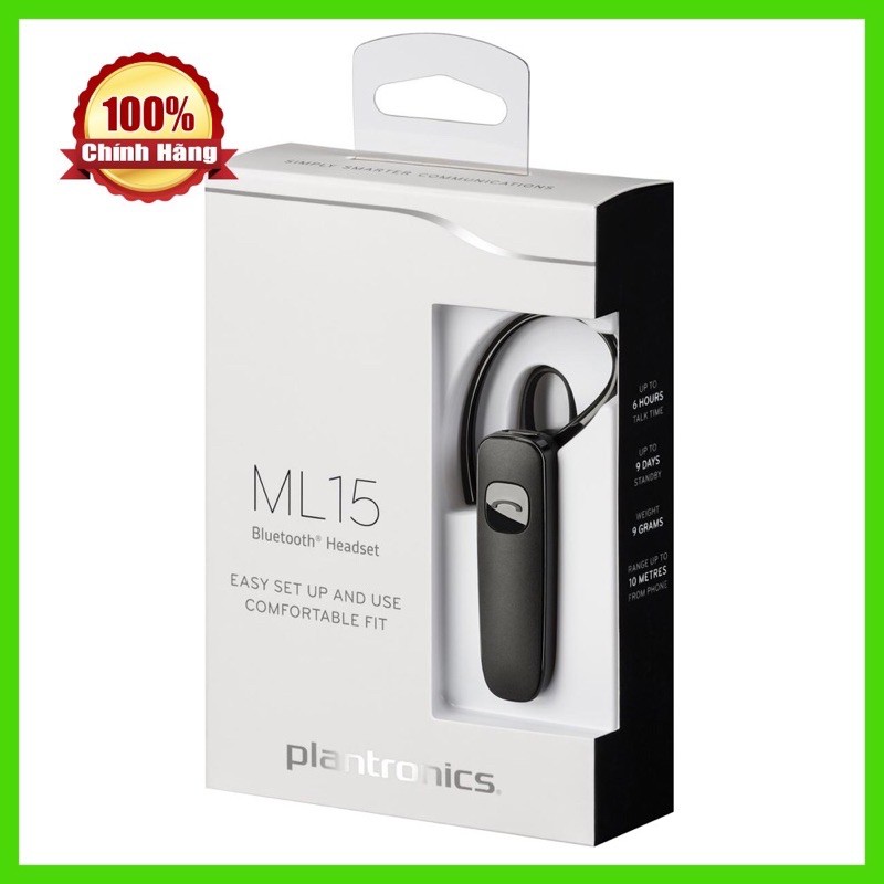 Tai nghe Bluetooth Plantronics ML15 BLACK