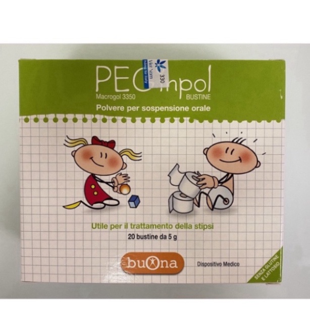 Buona PEGinpol Giúp Bé Hết Táo Bón,Nhuận Tràng Tiêu Hóa Hấp Thụ Dinh Dưỡng