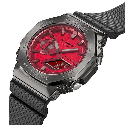 Đồng Hồ Casio Nam Dây Nhựa Chính Hãng GSHOCK GM-2100B-4ADR