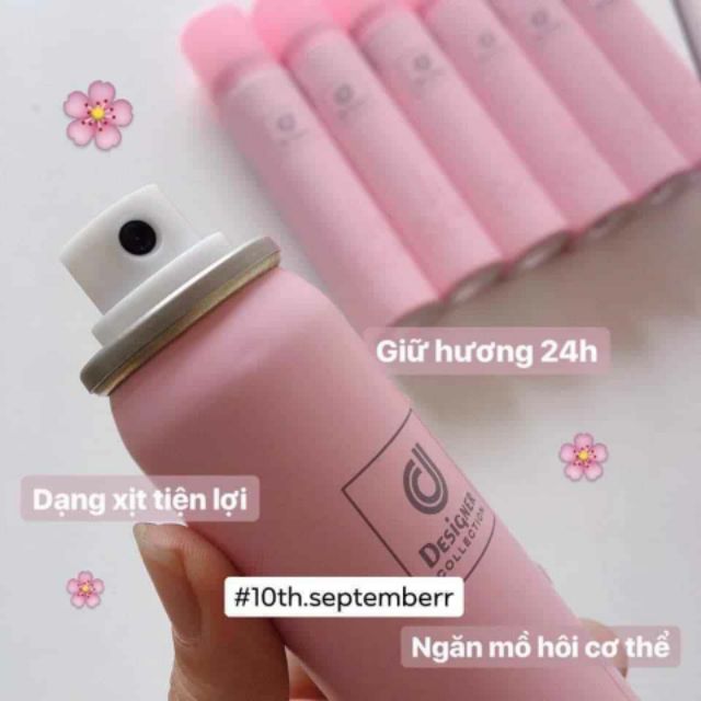 Xịt thơm body Rseries Body Spray 75ml