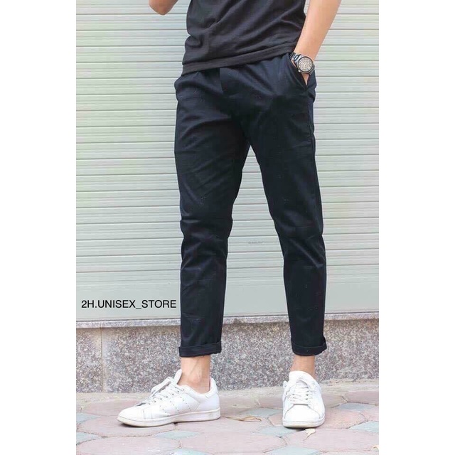 QUẦN DÀI BAGGY UNISEX NAM NỮ FORM SUÔNG CHẤT KHAKI 2H.UNISEX_STORE