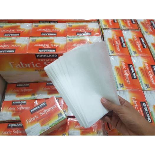 Giấy thơm quần áo Kirkland 10 - 20 - 30 - 50 Tờ Giấy sấy xả quần áo Bounce 30 - 50 tờ khăn thơm