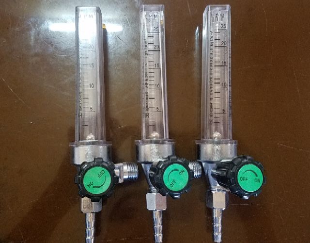 Van chỉnh lưu lượng khí ra của đồng hồ Co2 và Argon cấp cho máy hàn