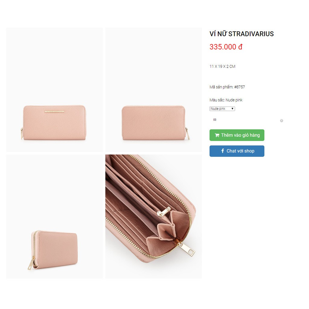 Ví nữ Stradivarius