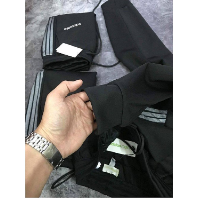 Quần jogger nam ba sọc phối lưới ống bó 139 | BigBuy360 - bigbuy360.vn