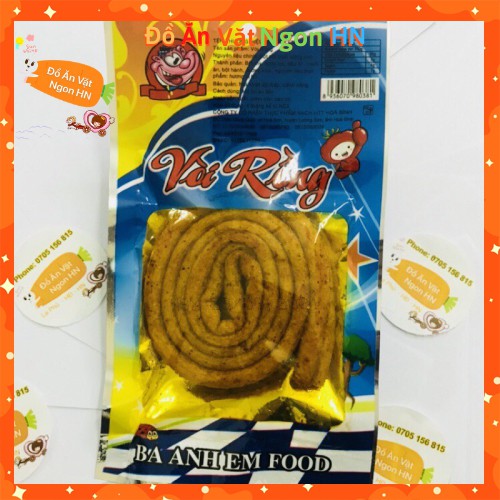 Combo 5 Gói Snack Vòi Rồng Đồ Ăn Vặt Cay Ngon Giá Rẻ Cổng Trường