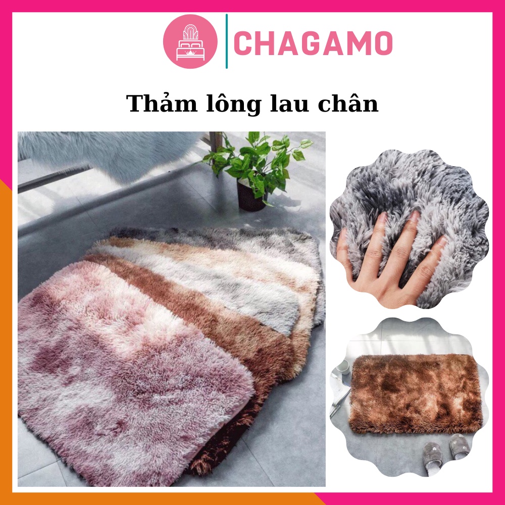 Thảm lau chân Thảm lông loang siêu mềm