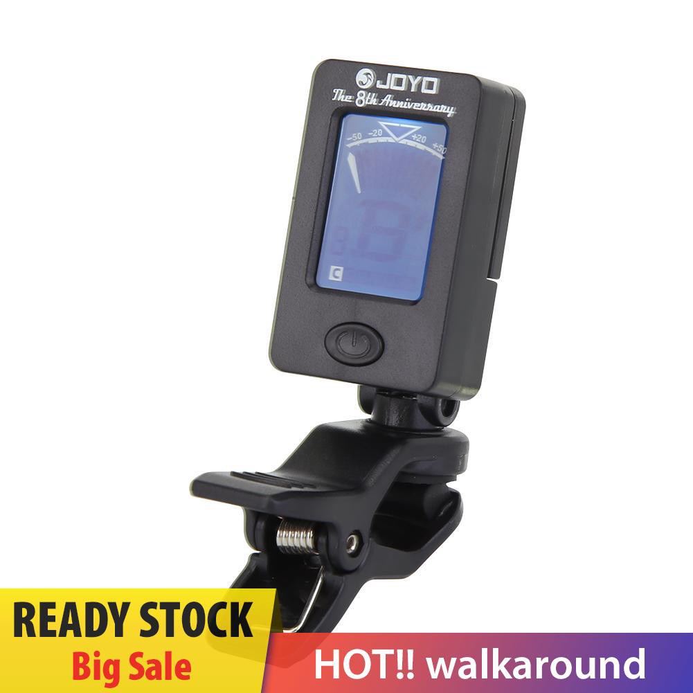 Walk JOYO JT-01 Clip-on Guitar Tuner Violin Ukulele Chromatic Bass Accessories