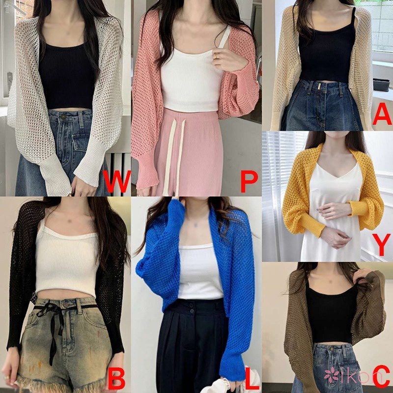 Áo Khoác Cardigan Chống Nắng Màu Sắc Kẹo Ngọt Xinh Xắn Cho Nữ