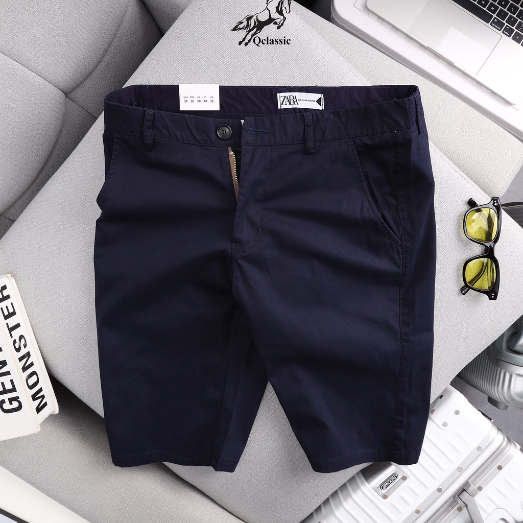 Quần short nam kaki Hàn Quốc co giãn màu mới trẻ trung năng động
