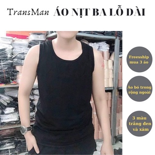 Áo Nịt Ba Lỗ Dài Lgbt - Áo Bó Trong Rộng Ngoài