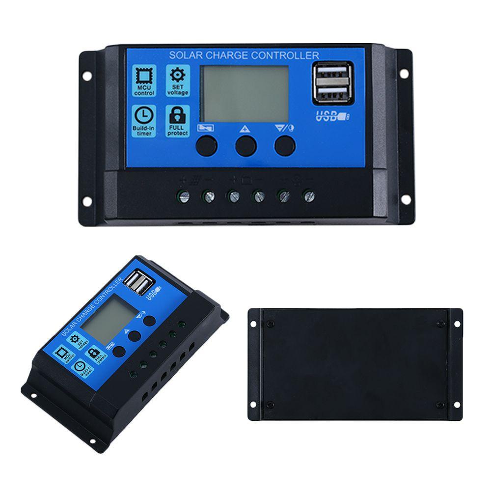 PISTA Bộ Điều Khiển Thời Gian Sử Dụng Năng Lượng Mặt Trời 12V / 24V 20A 30A