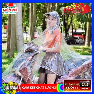[GIẢM GIÁ] áo mưa trong suốt 1 người 2 người dày cao cấp, áo mưa vi sinh chống thấm tuyệt đối cánh dơi