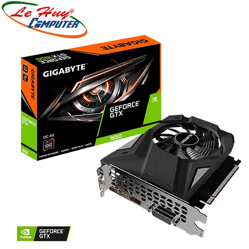 Card màn hình - VGA Gigabyte GTX 1650 4G GDDR6 OC (GV-N1656OC-4GD)