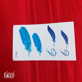 Hình xăm dán ( mini chiếc lá)