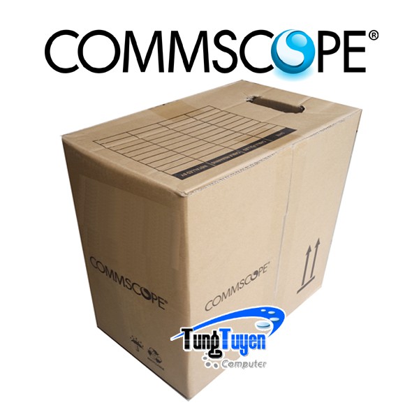 CÁP MẠNG COMMSCOPE AMP Category 5e UTP Cable, 4-Pair, 24AWG, White (4-1427260-2) CHính hãng CO, CQ đầy đủ.