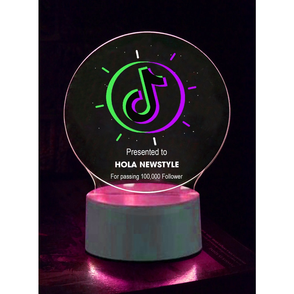 Nút tiktok in theo yêu cầu