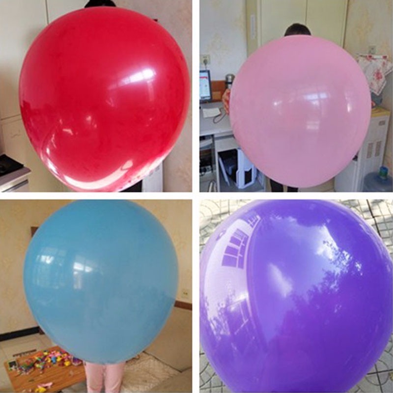 Bong bóng tròn cỡ lớn 36 inch dùng trang trí đa năng